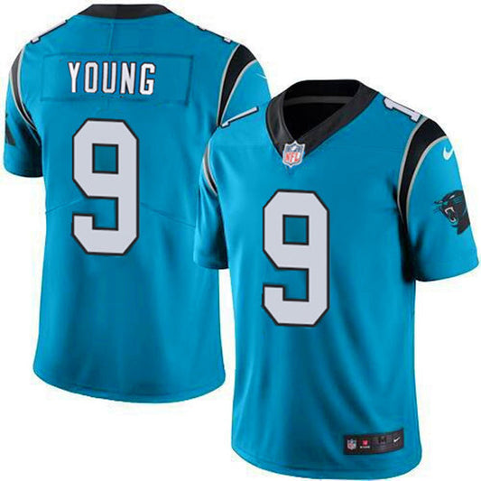 Men's Carolina Panthers Bryce Young Vapor Jersey - Blue