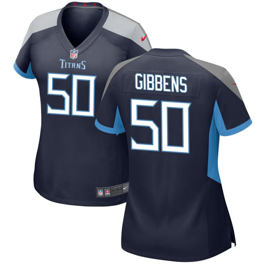 Jack Gibbens Tennessee Titans Nike Women's Game Jersey - Navy