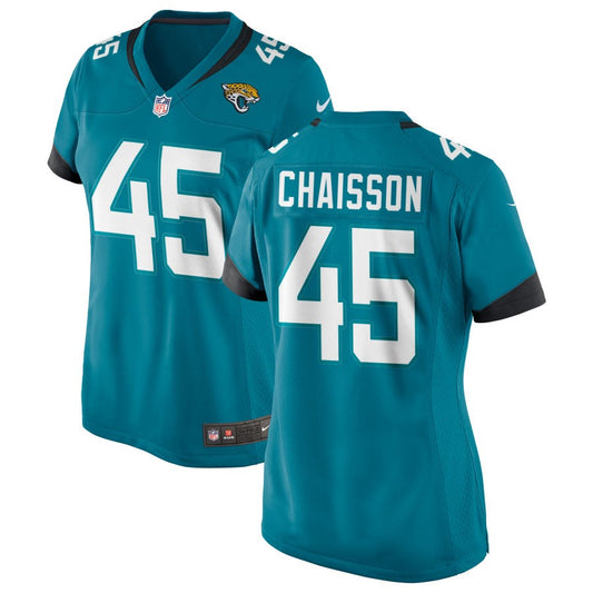 K'Lavon Chaisson Jacksonville Jaguars Nike Women's Alternate Jersey - Teal