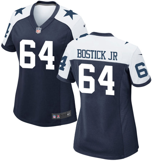 Earl Bostick Jr Dallas Cowboys Nike Women's Alternate Game Jersey - Navy