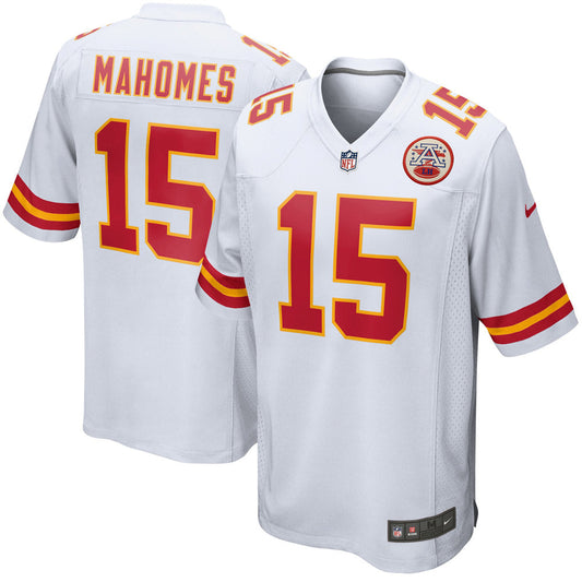 Men's Kansas City Chiefs Patrick Mahomes Game Jersey White