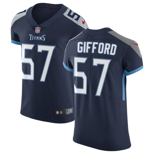 Luke Gifford Tennessee Titans Nike Vapor Untouchable Elite Jersey - Navy
