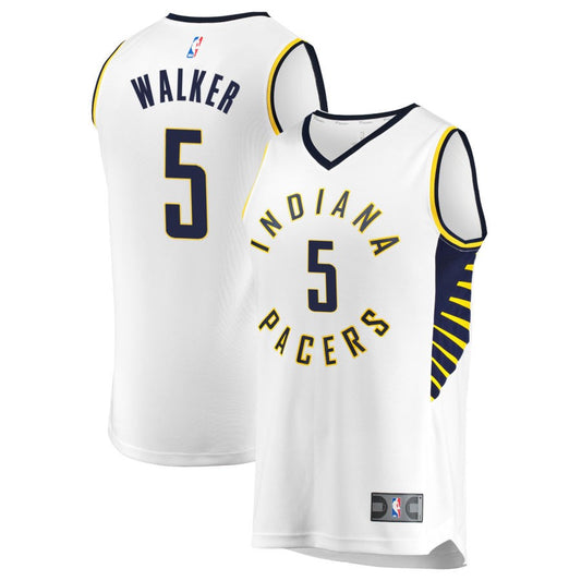 Jarace Walker Indiana Pacers Fanatics Branded Youth Fast Break Replica Jersey White - Association Edition