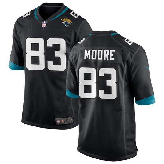 Jaylon Moore Jacksonville Jaguars Nike Game Jersey - Black