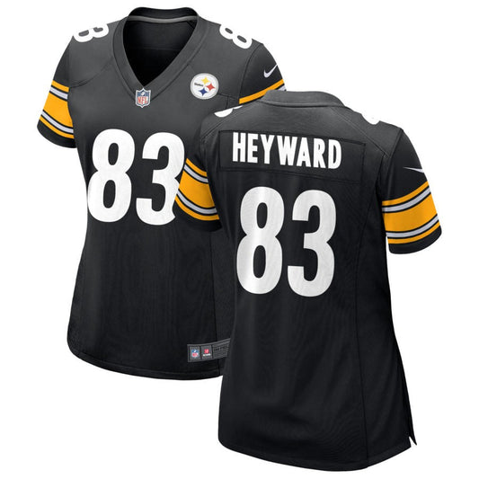 Connor Heyward Pittsburgh Steelers Nike Women's Game Jersey - Black