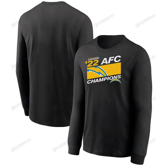 Los Angeles Chargers AFC Champions Iconic Black Men Sweatshirt