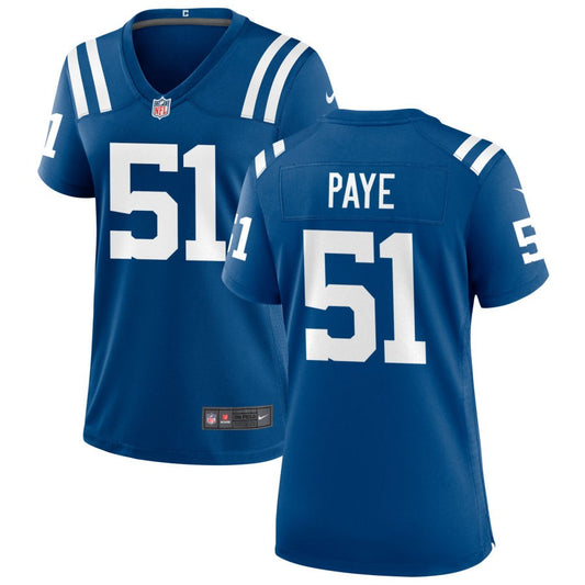 Kwity Paye Nike Indianapolis Colts Women's Game Jersey - Royal