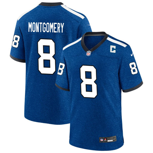 D.J. Montgomery  Indiana Nights Indianapolis Colts Nike Alternate Game Jersey - Blue