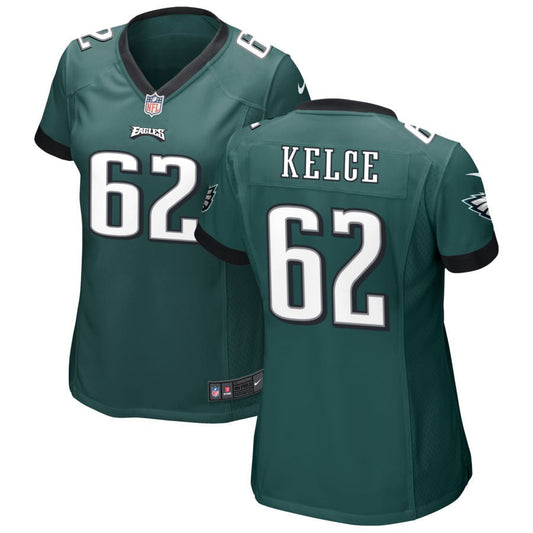 Jason Kelce Philadelphia Eagles Nike Women's Game Jersey - Midnight Green