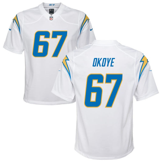 CJ Okoye Los Angeles Chargers Nike Youth Game Jersey - White