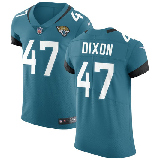 De'Shaan Dixon Jacksonville Jaguars Nike Vapor Untouchable Elite Jersey - Teal