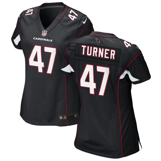 Ezekiel Turner Arizona Cardinals Nike Women's Alternate Game Jersey - Black