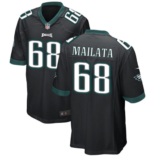 Jordan Mailata Philadelphia Eagles Nike Alternate Game Jersey - Black