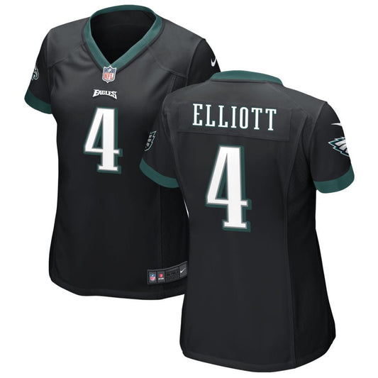 Jake Elliott Philadelphia Eagles Nike Women's Alternate Game Jersey - Black