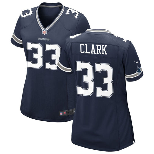 Damone Clark Dallas Cowboys Nike Women's Game Jersey - Navy