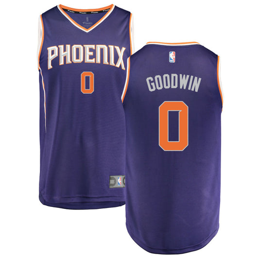 Jordan Goodwin Phoenix Suns Fanatics Branded Fast Break Replica Jersey Purple - Icon Edition