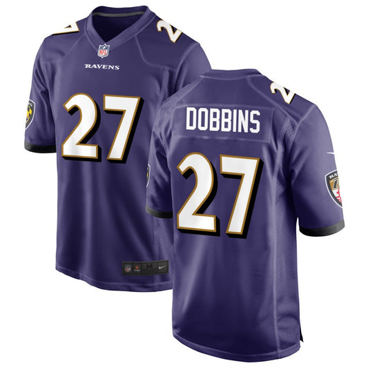 J.K. Dobbins Baltimore Ravens Nike Game Jersey - White