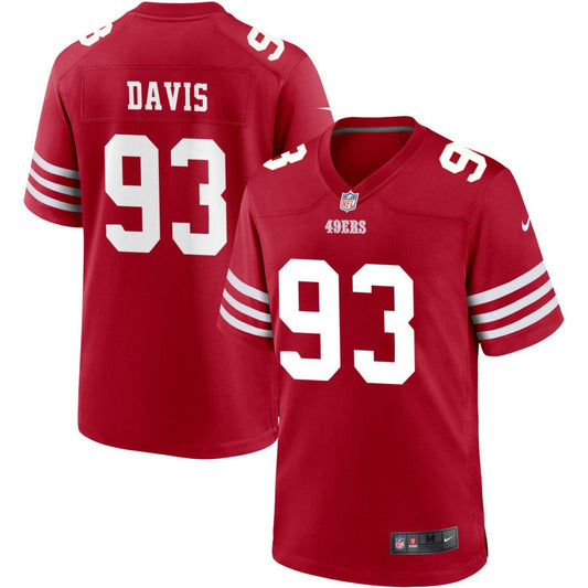 Kalia Davis San Francisco 49ers Nike Jersey - Scarlet