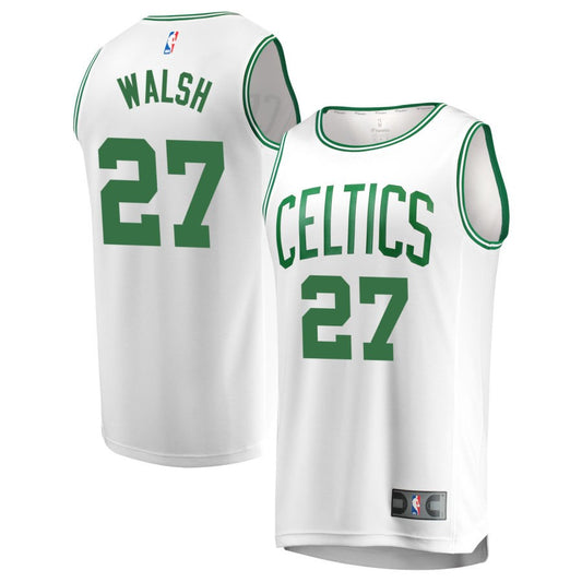 Jordan Walsh Boston Celtics Fanatics Branded Fast Break Replica Jersey - Association Edition - White
