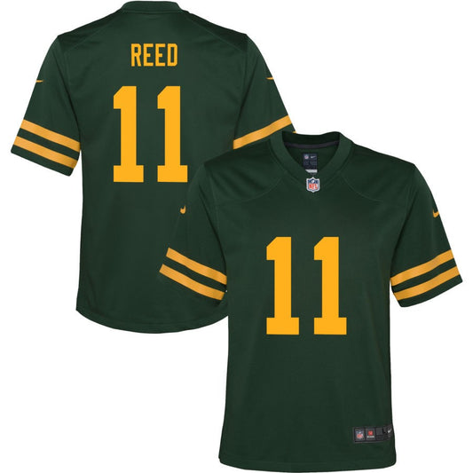Jayden Reed Green Bay Packers Nike Youth Alternate Jersey - Green