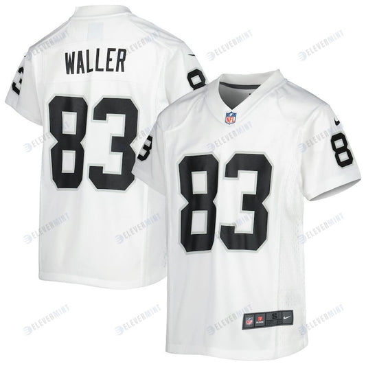 Darren Waller 83 Las Vegas Raiders YOUTH Game Jersey - White