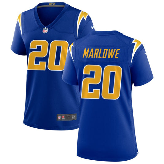 Dean Marlowe Los Angeles Chargers Nike Women's Alternate Game Jersey - Royal