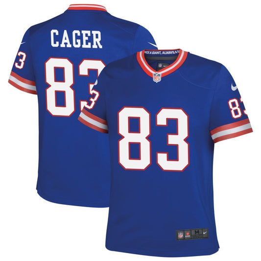 Lawrence Cager New York Giants Nike Youth Classic Game Jersey - Royal
