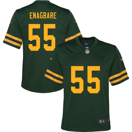 Kingsley Enagbare Green Bay Packers Nike Youth Alternate Jersey - Green