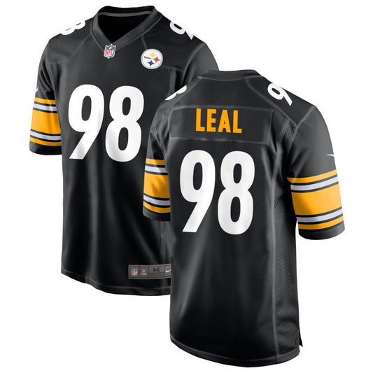 DeMarvin Leal Pittsburgh Steelers Nike Game Jersey - Black