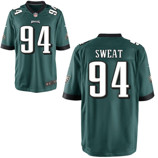 Josh Sweat Philadelphia Eagles Nike Youth Game Jersey - Midnight Green