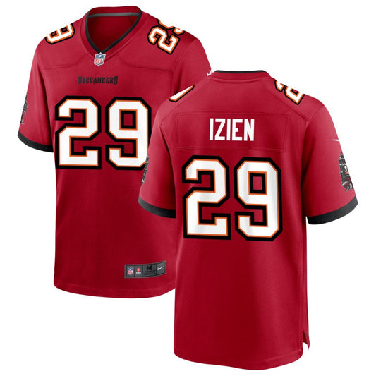 Christian Izien Nike Tampa Bay Buccaneers Game Jersey - Red