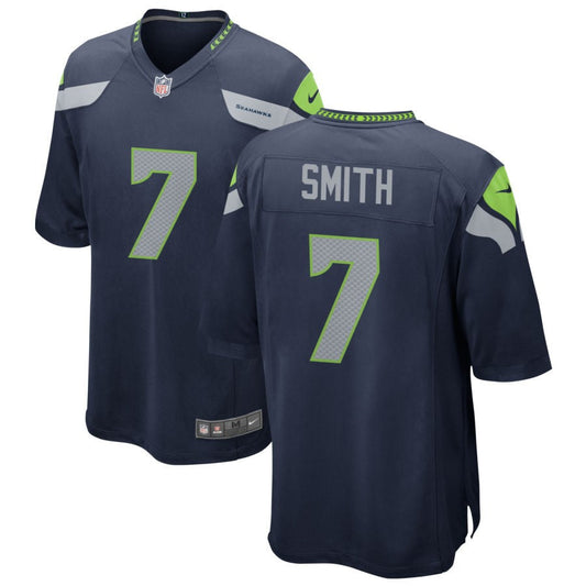 Geno Smith Seattle Seahawks Nike Game Jersey - College Navy