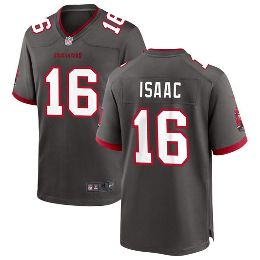 Keenan Isaac Tampa Bay Buccaneers Nike Alternate Game Jersey - Pewter