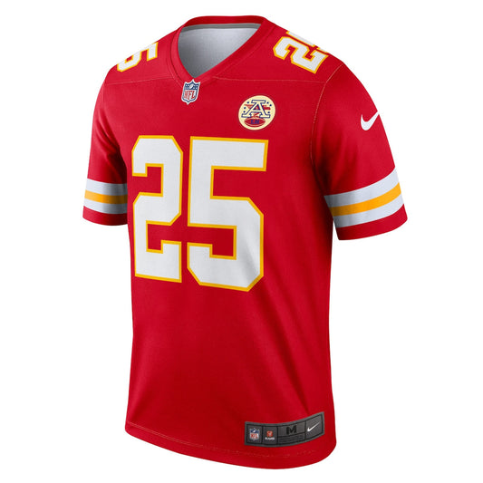 Men's Clyde Edwards-Helaire Nike Chiefs Legend Jersey - Red