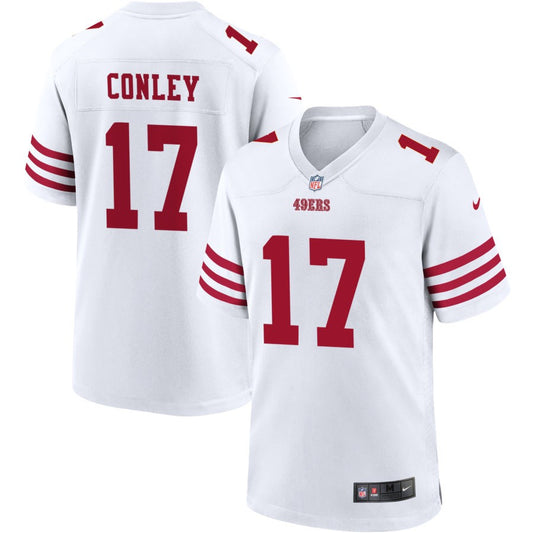 Chris Conley San Francisco 49ers Nike Game Player Jersey - White